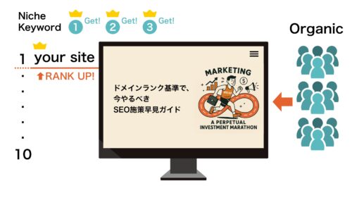 DR 31-40：確立期（ニッチの支配と権威性の拡大）のサイトの状態